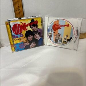 Greatest Hits CD The Monkees Rhino Records and Flashback with The Monkees 2 CD’s